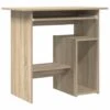 VidaXL Bureau 80x45x74 Cm Spaanplaat Sonoma Eikenkleurig