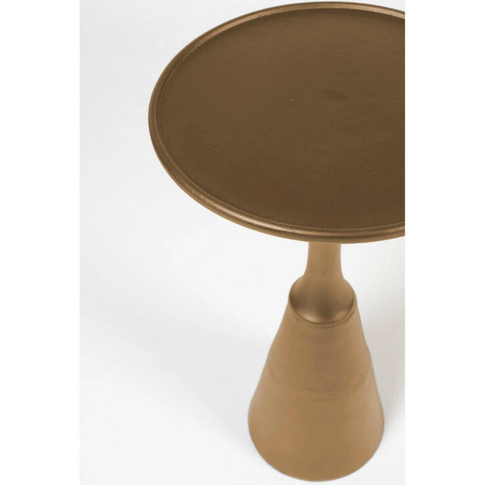 Puur Nora Bijzettafel Antiek - Aluminium - Multikleur 4 Puur Nora Bijzettafel Antiek - Aluminium - Multikleur - Afbeelding 2