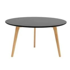 Beliani Salontafel TENNESSEE - Zwart Mdf