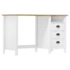 VidaXL Bureau Hill 3 Lades 120x50x74 Cm Massief Grenenhout 2 VidaXL Bureau Hill 3 Lades 120x50x74 Cm Massief Grenenhout -VIDAXL Verkoopwinkel 1394364847