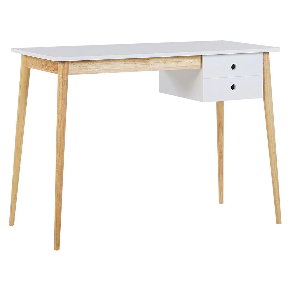 Beliani Bureau EBEME - Wit Mdf 3 Beliani Bureau EBEME - Wit Mdf
