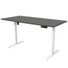 Elektrisch Verstelbaar Bureau - 140x80 Cm - Single Motor - Wit / Antraciet 2 Elektrisch Verstelbaar Bureau - 140x80 Cm - Single Motor - Wit / Antraciet -VIDAXL Verkoopwinkel 1542125050