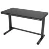 Elektrisch Verstelbaar Bureau / Thuiswerkplek - 120x60 Cm - Glas Zwart -VIDAXL Verkoopwinkel 1652379243