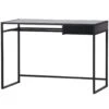 WOOOD Teun Bureau Met Lade - Metaal - Zwart - 110x76x50 1 WOOOD Teun Bureau Met Lade - Metaal - Zwart - 110x76x50 -VIDAXL Verkoopwinkel 1708891056