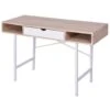 VidaXL Bureau Met 1 Lade Eiken En Wit 1 VidaXL Bureau Met 1 Lade Eiken En Wit -VIDAXL Verkoopwinkel 1770337902