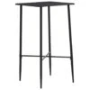 VidaXL Bartafel 60x60x111 Cm MDF Zwart 1 VidaXL Bartafel 60x60x111 Cm MDF Zwart -VIDAXL Verkoopwinkel 1821609126