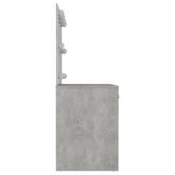 VidaXL Kaptafel Met LED-verlichting 110x55x145 Cm MDF Betongrijs -VIDAXL Verkoopwinkel 18848e9be9da4383b7713ff96dfcc3f8