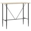 VidaXL Bartafel 120x60x110 Cm MDF Eikenkleurig 2 VidaXL Bartafel 120x60x110 Cm MDF Eikenkleurig -VIDAXL Verkoopwinkel 1921392337