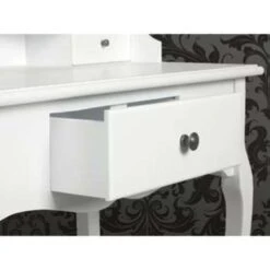 VidaXL Kaptafel Met Spiegel En Kruk Wit 9 VidaXL Kaptafel Met Spiegel En Kruk Wit -VIDAXL Verkoopwinkel 2363bcd4f6b24c9492fb4d001fdb81f0