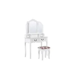 Beliani Kaptafel FLEUR - Wit Mdf -VIDAXL Verkoopwinkel 280e647f90d144caa701bacfbd628837