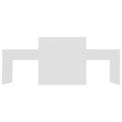 VidaXL Salontafelset 100x48x40 Cm Bewerkt Hout Wit -VIDAXL Verkoopwinkel 31030ffd814c4ba3a5af64302d65c15e