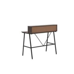 Beliani Bureau HARISON - Donkere Houtkleur Spaanplaat -VIDAXL Verkoopwinkel 348c93819de343bf9b6830ea96f5ab8e