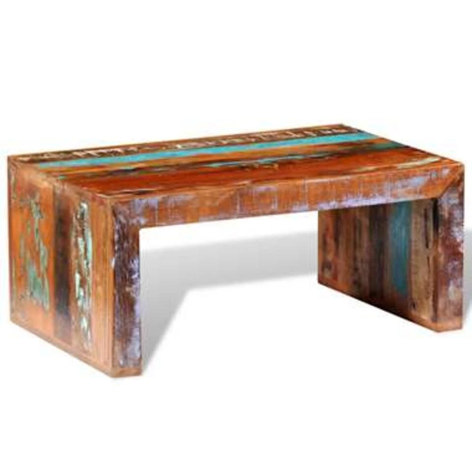 VidaXL Salontafel Gerecycled Hout 5 VidaXL Salontafel Gerecycled Hout - Afbeelding 3