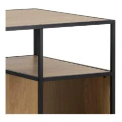 Sohome Bartafel Joannie - Eiken En Metaal - 120 X 60cm -VIDAXL Verkoopwinkel 43925318fb87435fa60ad506544a03c3