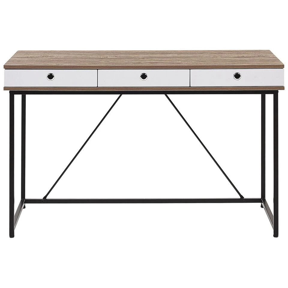 Beliani FOSTER/HINTON - Lichte Houtkleur Spaanplaat, Mdf 6 Beliani FOSTER/HINTON - Lichte Houtkleur Spaanplaat, Mdf - Afbeelding 4