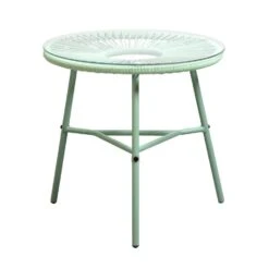 Bijzettafel Formentera - Lichtgroen - 50xĂ50 Cm