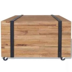 VidaXL Bijzettafel Teakhout 60x60x38 Cm -VIDAXL Verkoopwinkel 5fe098934b144484b49717ce1981c4bd