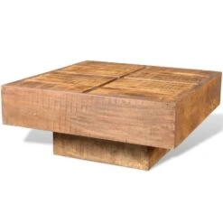 VidaXL Salontafel Vierkant Massief Mangohout Bruin -VIDAXL Verkoopwinkel 7b860e138d874b109d89486e7c480e44
