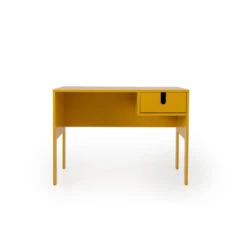 Tenzo Bureau Uno - Mosterd - 75x105x50 Cm