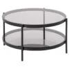 Salontafel Bayo - Transparant - 42xØ75 Cm 1 Salontafel Bayo - Transparant - 42xØ75 Cm -VIDAXL Verkoopwinkel 81027700