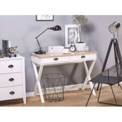 Beliani Bureau EKART - Wit Vezelplaat 9 Beliani Bureau EKART - Wit Vezelplaat -VIDAXL Verkoopwinkel 864d0d79f84c472ba3ed5cb623637b5a