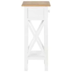 VidaXL Bijzettafel 27x27x65,5 Cm Hout Wit 9 VidaXL Bijzettafel 27x27x65,5 Cm Hout Wit -VIDAXL Verkoopwinkel 94fe159427a447ae9aaa1b6cc01559ec
