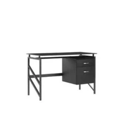 Beliani Bureau MORITON - Zwart Mdf 8 Beliani Bureau MORITON - Zwart Mdf -VIDAXL Verkoopwinkel 9e93ea9def434b3e8bd2e19e07412870