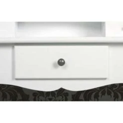 VidaXL Kaptafel Met Spiegel En Kruk Wit 8 VidaXL Kaptafel Met Spiegel En Kruk Wit -VIDAXL Verkoopwinkel b3ae3d470ddd47c7860d80f3b3aa6b12