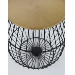 Puur Tieva Bijzettafel - Metaal - Messing -VIDAXL Verkoopwinkel b58580fce6d043669c2ffbd5b8f5a49a