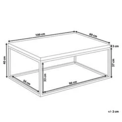 Beliani Salontafel PROVO - Lichte Houtkleur Teakhout -VIDAXL Verkoopwinkel bcc875f1d64e4def9fbf19ed74330fd1