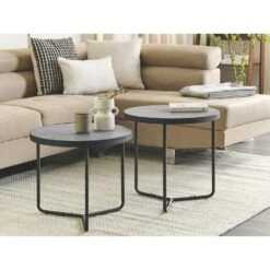 Beliani Salontafel MELODY - Grijs Mdf -VIDAXL Verkoopwinkel c0e05bebde454f9cb549c4e0e18c860d