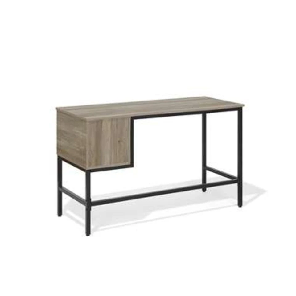 Beliani Bureau GRANT - Lichte Houtkleur Mdf 4 Beliani Bureau GRANT - Lichte Houtkleur Mdf - Afbeelding 2
