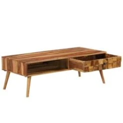 VidaXL Salontafel 110x50x37 Cm Sheeshamhout Met Honing Afwerking -VIDAXL Verkoopwinkel ca33ddaee59c4ab599ba07cd51e79574