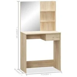 VidaXL Kaptafel 75x40x141 Cm Spaanplaat Eikenkleur 9 VidaXL Kaptafel 75x40x141 Cm Spaanplaat Eikenkleur -VIDAXL Verkoopwinkel cd11546d2d054bbd83f5bad891dd9be5
