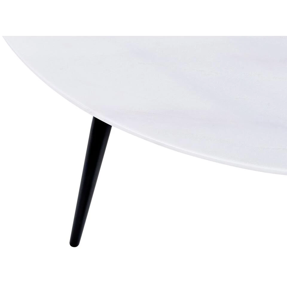 Beliani Salontafel EFFIE - Wit Mdf 6 Beliani Salontafel EFFIE - Wit Mdf - Afbeelding 4