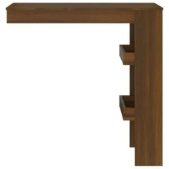 VidaXL Bartafel Wandgemonteerd 102x45x103,5 Cm Bewerkt Hout Bruineiken -VIDAXL Verkoopwinkel da352952c089434aa9aba85d271595cd