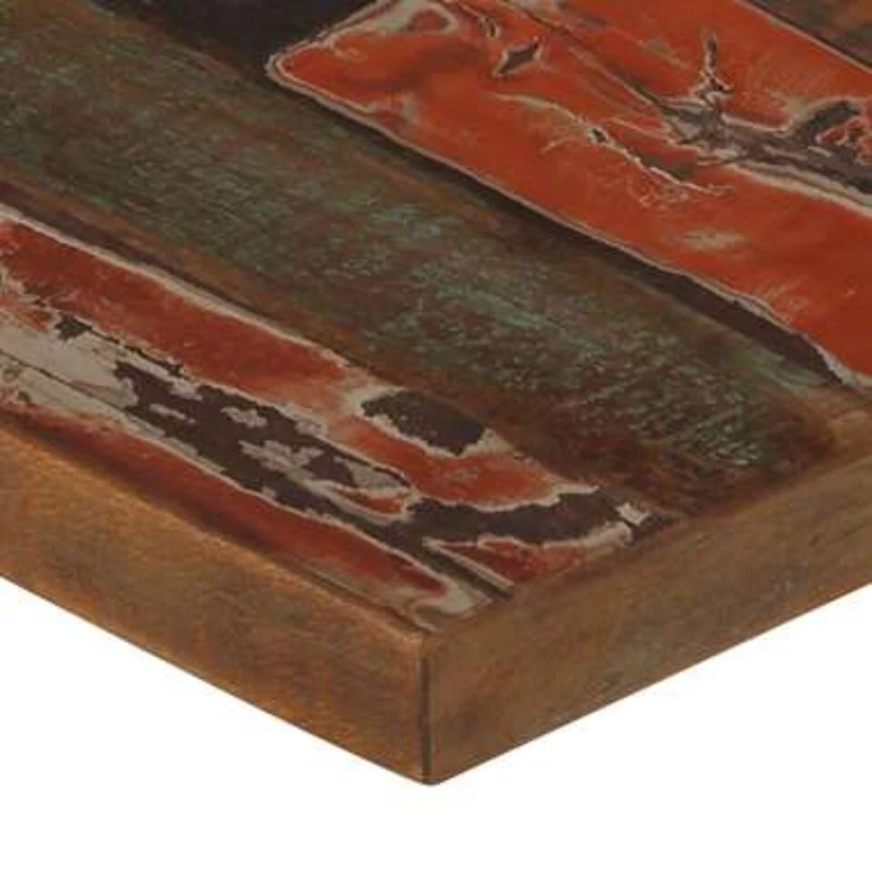VidaXL Bartafel 150x70x107 Cm Massief Gerecycled Hout Meerkleurig 6 VidaXL Bartafel 150x70x107 Cm Massief Gerecycled Hout Meerkleurig - Afbeelding 4