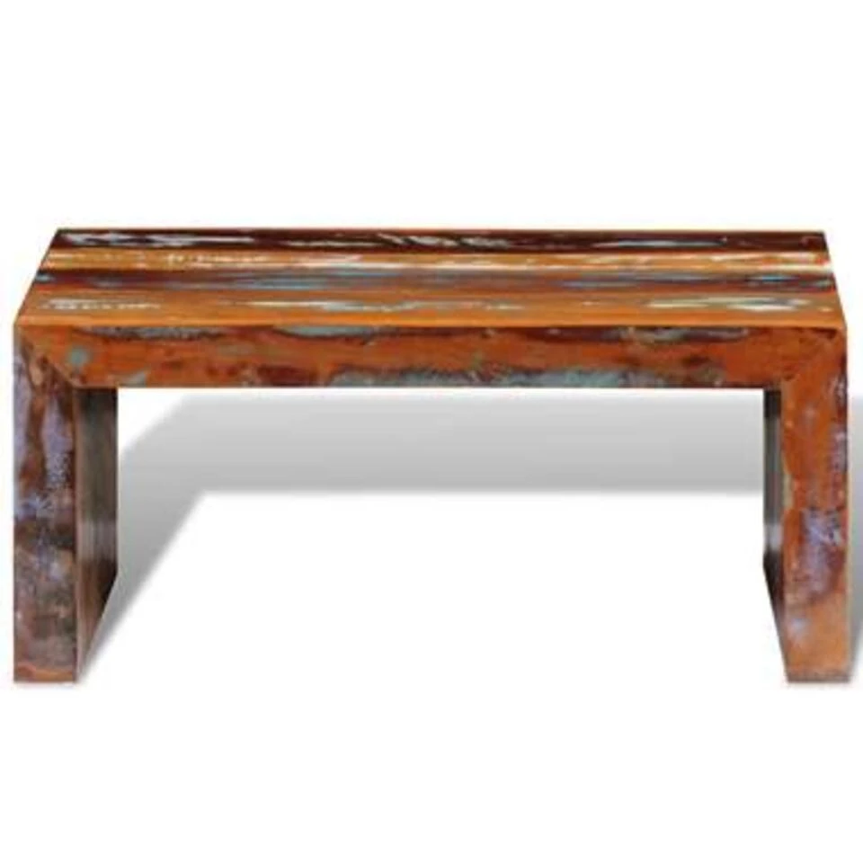 VidaXL Salontafel Gerecycled Hout 4 VidaXL Salontafel Gerecycled Hout - Afbeelding 2