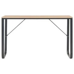 VidaXL Computerbureau 120x60x73 Cm Zwart En Eikenkleurig -VIDAXL Verkoopwinkel f597c241d4154a1aa06c9b5d97e65aa2