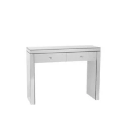 Beliani Consoletafel MARLE - Zilver Glas -VIDAXL Verkoopwinkel fc379f2efc4241c08ef61632d6f6779a