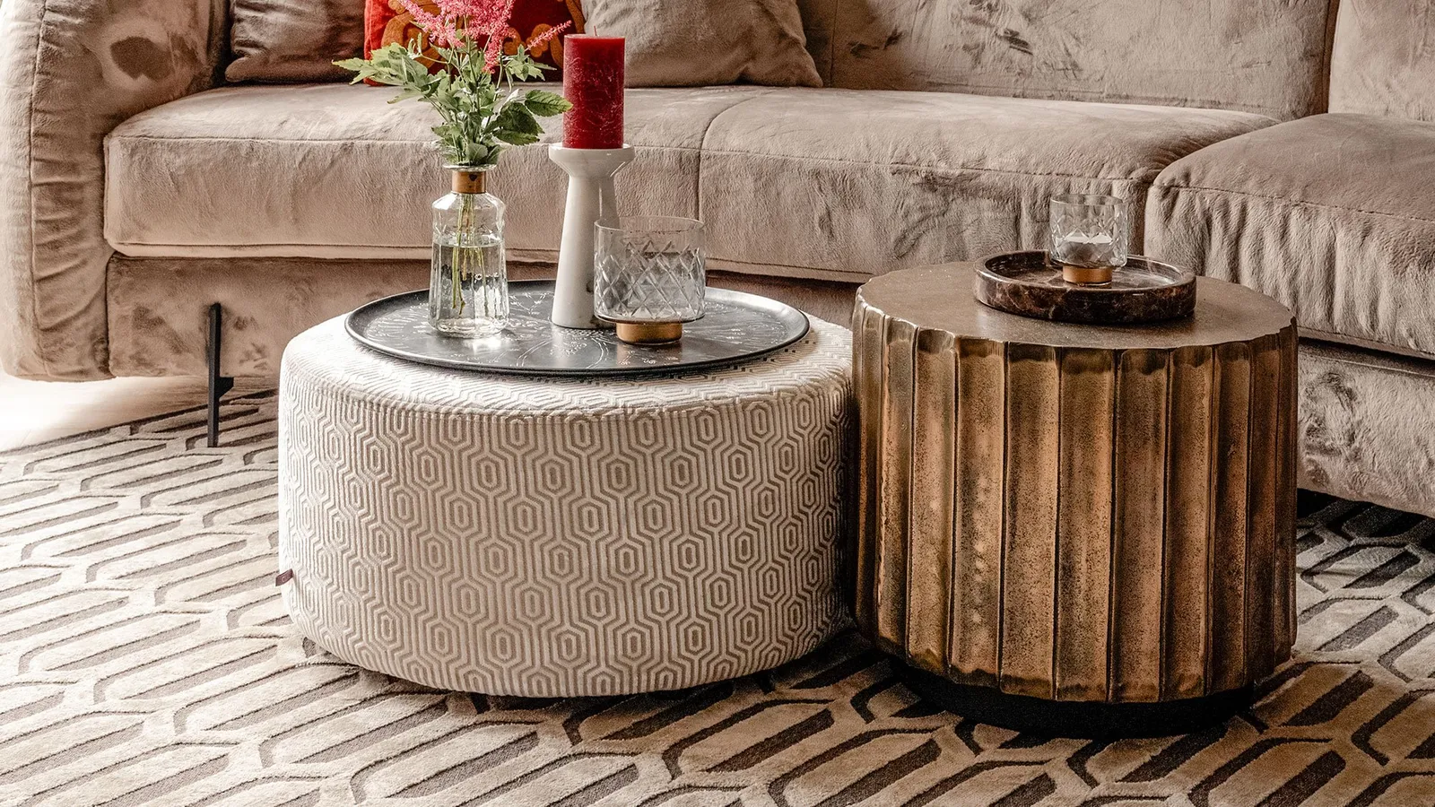 Voorkant -VIDAXL Verkoopwinkel trendhopper kavango bijzettafel antiek brons antiek brons e00455199 2